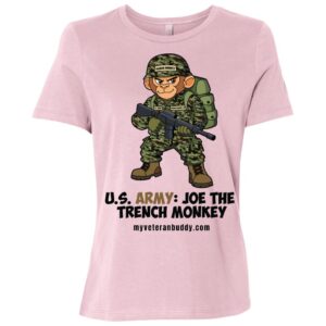 Army - Ladies Relaxed Jersey Short-Sleeve T-Shirt