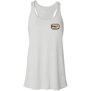 Navy - Ladies Flowy Racerback Tank