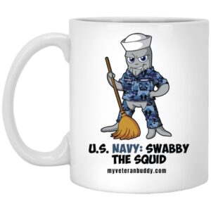 Navy - 11oz White Mug