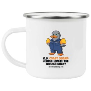 Coast Guard - Enamel Camping Mug