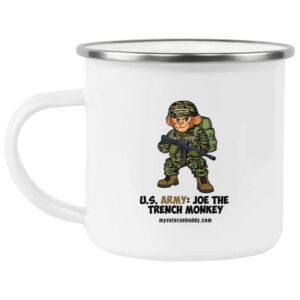 Army - Enamel Camping Mug