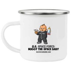 Space Force - Enamel Camping Mug